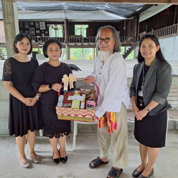 กองกองทุนส่งเสริมงานวัฒนธรรม เยี่ยมนายชนประคัลภ์ จันทร์เรือง ศิลปินแห่งชาติ