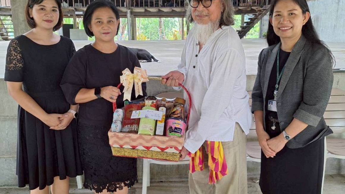 กองกองทุนส่งเสริมงานวัฒนธรรม เยี่ยมนายชนประคัลภ์ จันทร์เรือง ศิลปินแห่งชาติ
