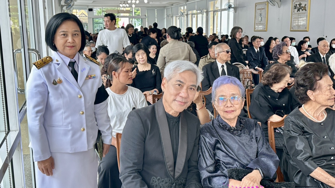 พิธีพระราชทานเพลิงศพศาสตราจารย์พิเศษ คุณหญิงแม้นมาส ชวลิต ผู้มีผลงานดีเด่นทางวัฒนธรรม และอดีตรองอธิบดีกรมศิลปากร 