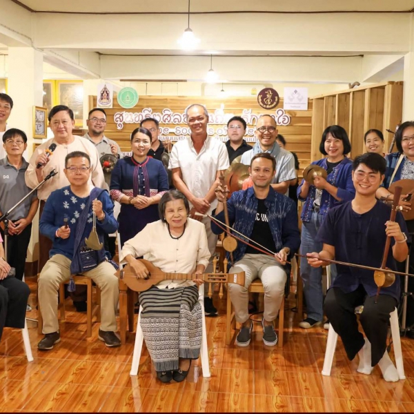กองกองทุนส่งเสริมงานวัฒนธรรม ลงพื้นที่ติดตามโครงการอบรมและปฏิบัติการ “สุนทรียศิลป์พื้นถิ่น รักษาใจ” The Sounds of Life