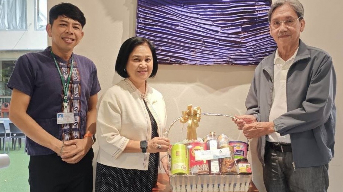 กองกองทุนส่งเสริมงานวัฒนธรรม เยี่ยมศาสตราจารย์เกียรติคุณพิษณุ ศุภนิมิตร ศิลปินแห่งชาติ