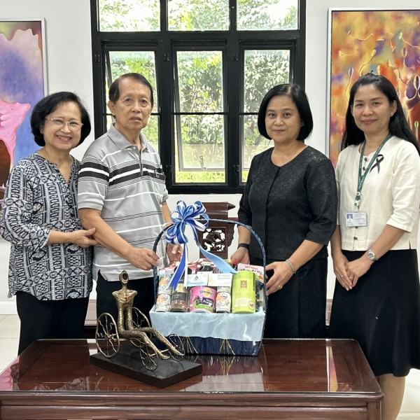 กองกองทุนส่งเสริมงานวัฒนธรรม เยี่ยมศาสตราจารย์เกียรติศักดิ์ ชานนนารถ ศิลปินแห่งชาติ