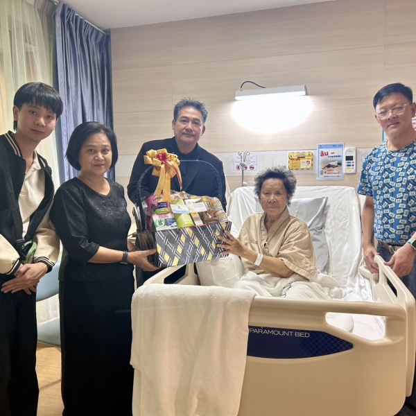 กองกองทุนส่งเสริมงานวัฒนธรรม เยี่ยมนางรัจนา พวงประยงค์ ศิลปินแห่งชาติ